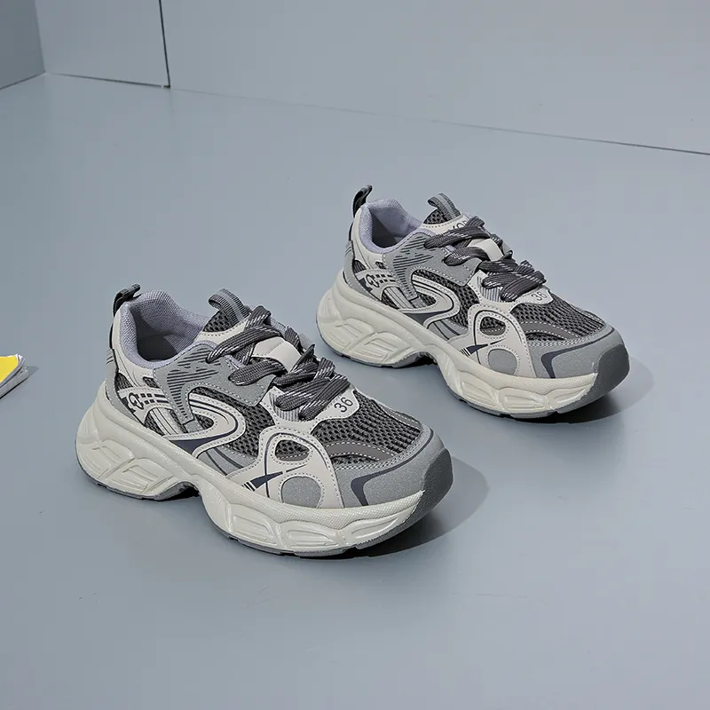 Lycakington Height Increasing, Slip Resistant, Abrasion Resistant Low Top Chunky Sneakers Women's-2