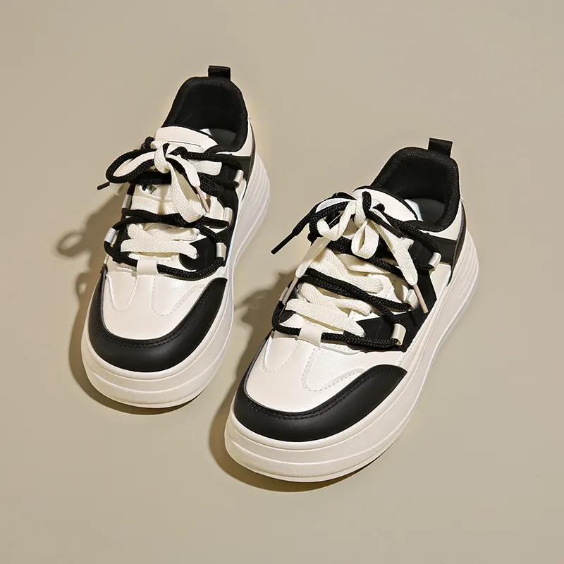 Lycakington Anti Slip Wear Resistant Low Top Skateboard Shoes Women's-8