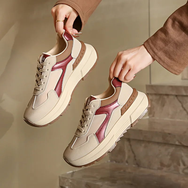 Lycakington Height Increasing, Slip Resistant, Abrasion Resistant Low Top Casual Shoes Women's-1