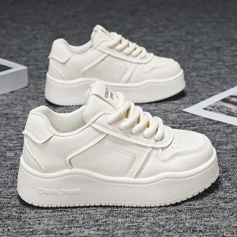 Lycakington Slip Resistant, Breathable, Height Increasing Low Top Skateboard Shoes Women's-9