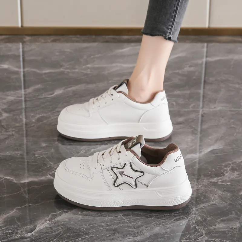 Lycakington Height Increasing Anti Slip And Wear Resistant Low Top Skateboard Shoes Women's-11