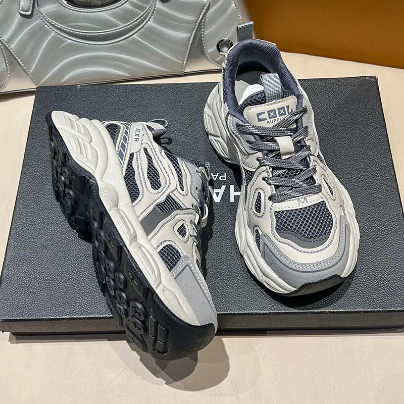 Lycakington Height Increasing, Slip Resistant, Abrasion Resistant Low Top Chunky Sneakers Women's-2