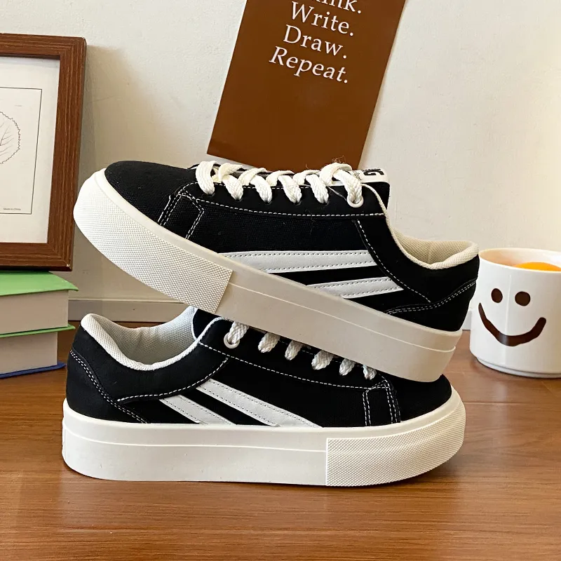Lycakington Non slip Lightweight Low Top Skateboard Shoes Women's-4