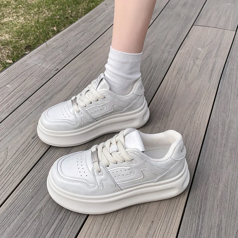Lycakington Height Increasing Slip-Resistant Low-Top Casual Shoes Women's-6