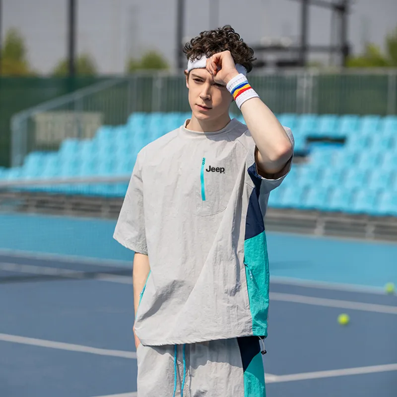 Jeep Casual Sportswear Unisex 2 Piece Set-11