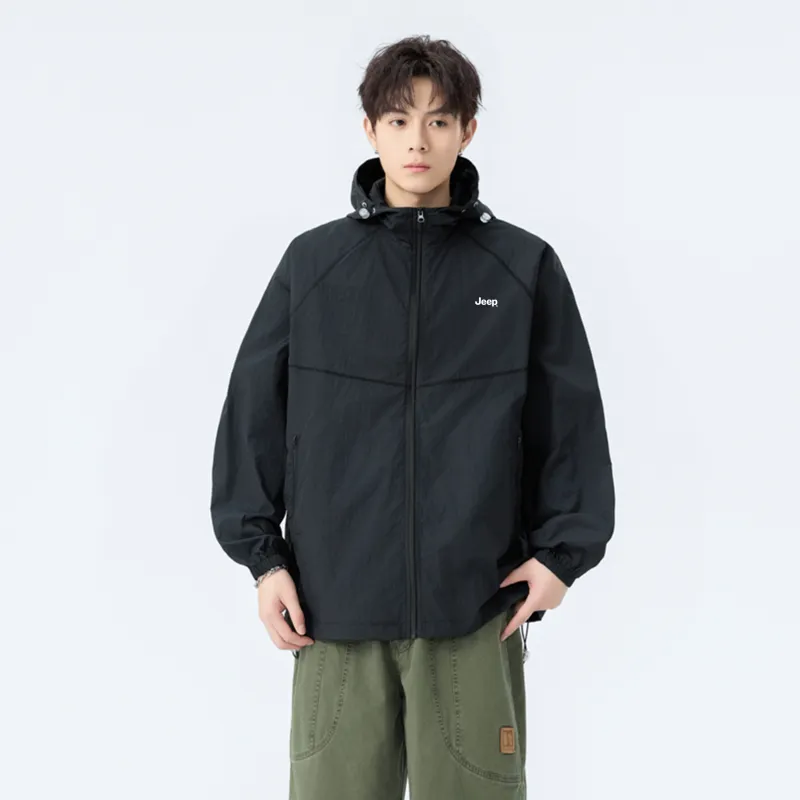 Jeep Super Light Anti Radiation Quick Dry Breathable Windproof Sun Protection Clothing Unisex-2