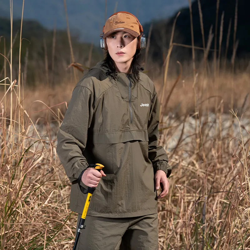 Jeep UV Protection Breathable Sun Protection Clothing Unisex-9