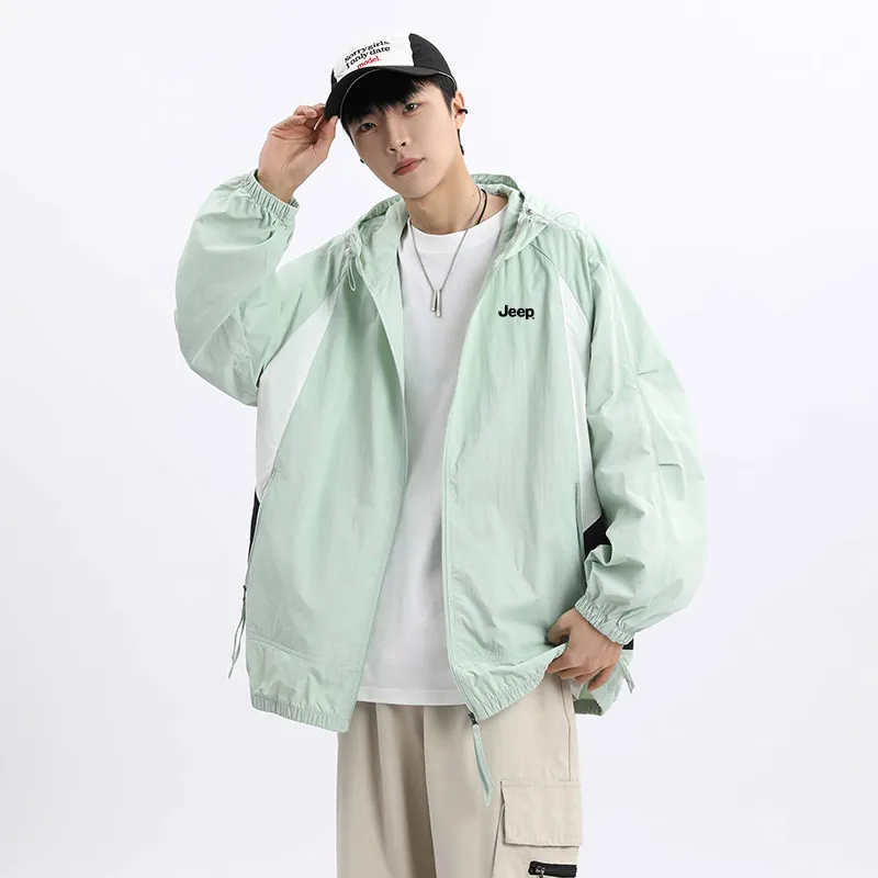 Jeep Cooling Super Light Breathable Quick Dry Waterproof Cooling Sun Protection Clothing Unisex-5