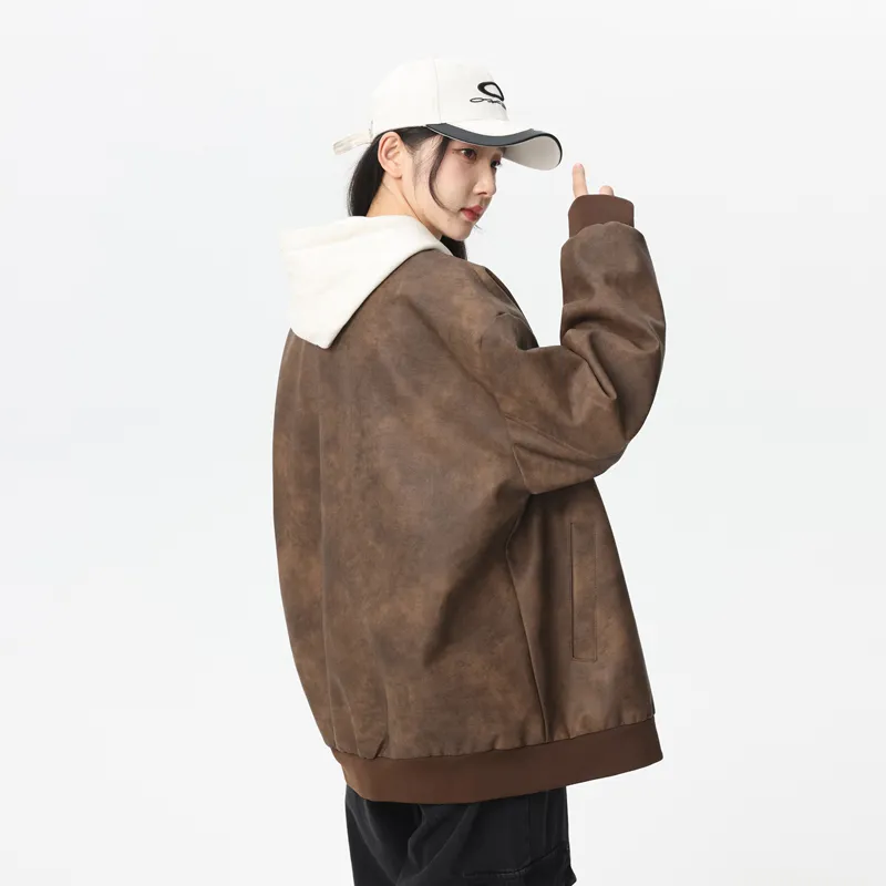 Jeep Leather Jackets Unisex-11