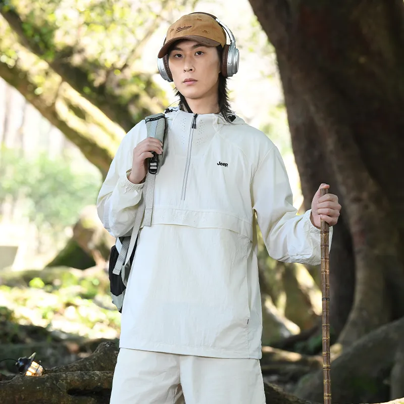 Jeep UV Protection Breathable Sun Protection Clothing Unisex-15