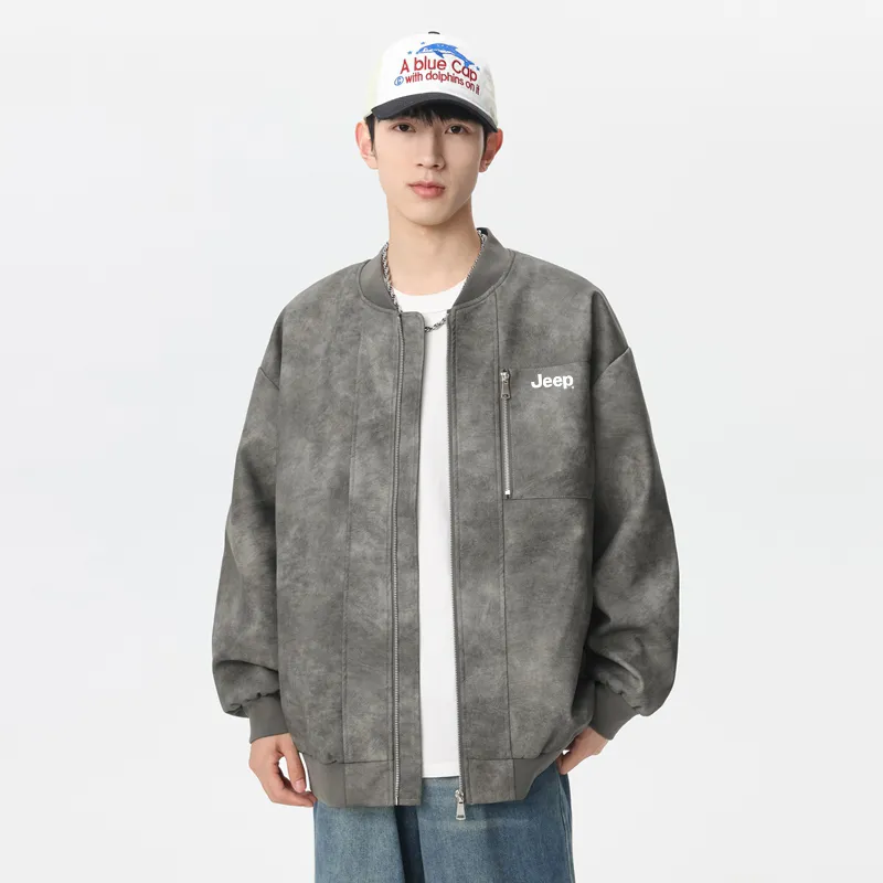 Jeep Leather Jackets Unisex-6