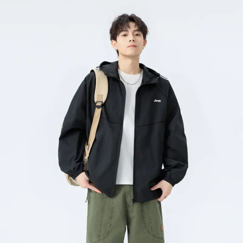 Jeep Super Light Anti Radiation Quick Dry Breathable Windproof Sun Protection Clothing Unisex-3
