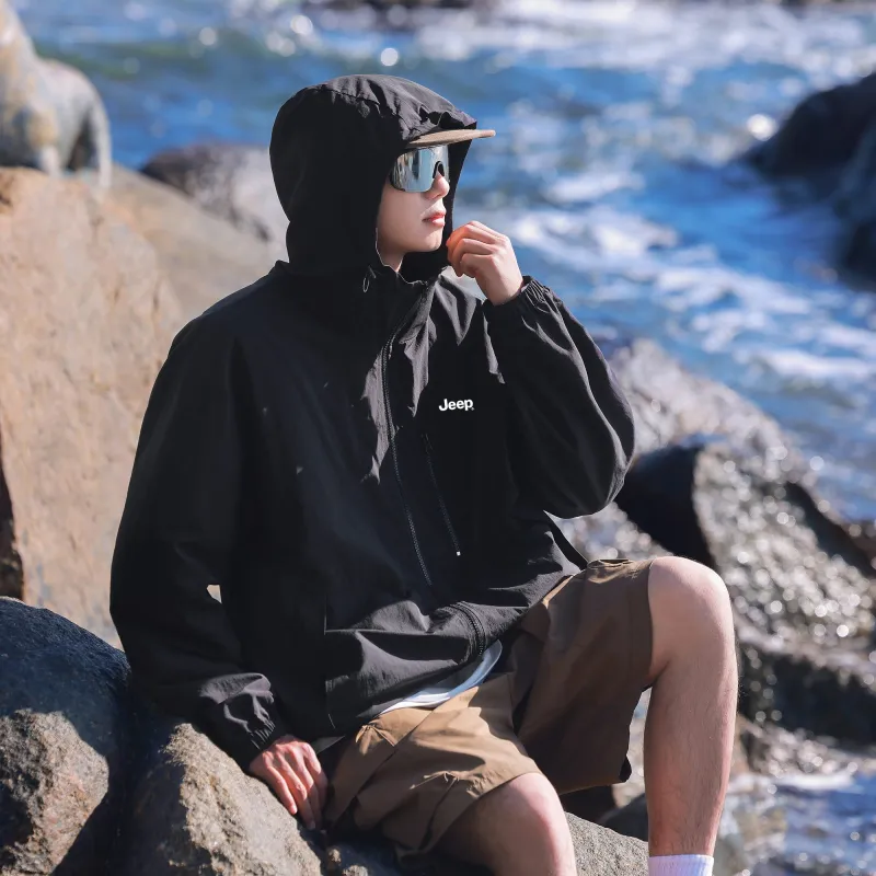 Jeep Super Light, Breathable, Quick Dry, UV Protection, Cooling Sun Protection Clothing Unisex-14