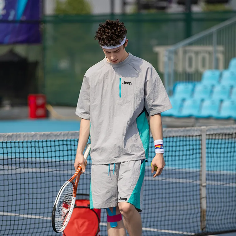 Jeep Casual Sportswear Unisex 2 Piece Set-8