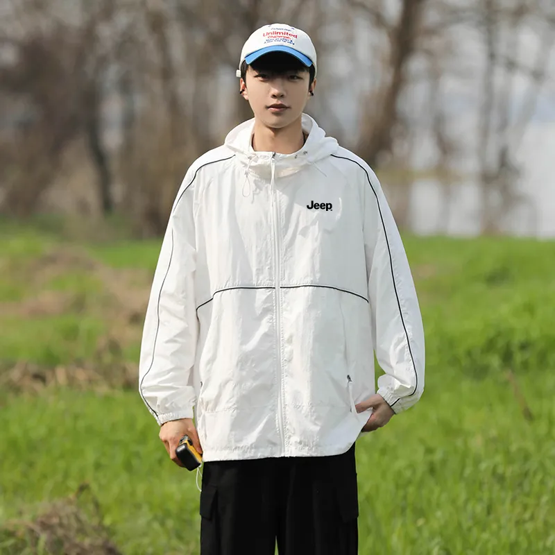 Jeep Super Light, Breathable, Quick Dry, Waterproof, Cooling, UV Protection Sun Protection Clothing Unisex-9