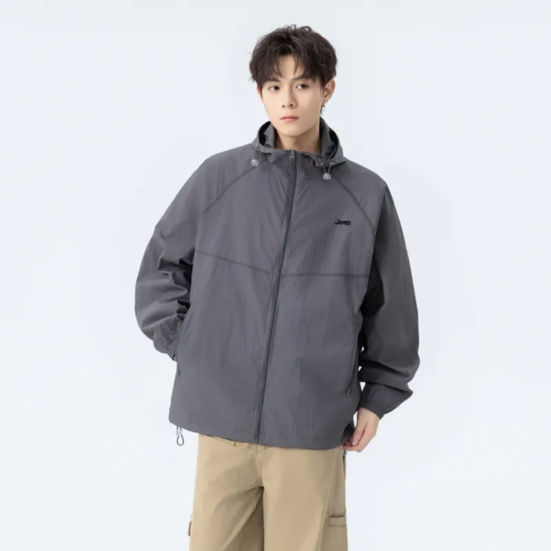 Jeep Super Light Anti Radiation Quick Dry Breathable Windproof Sun Protection Clothing Unisex-13