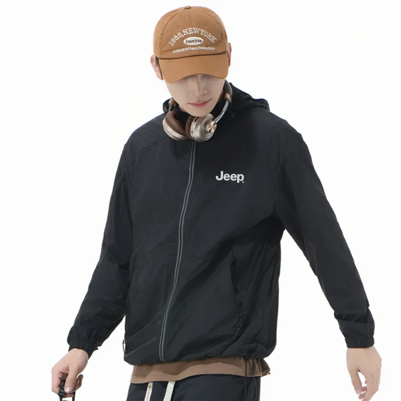 Jeep Super Light UV Protection Breathable Sun Protection Clothing Unisex-1