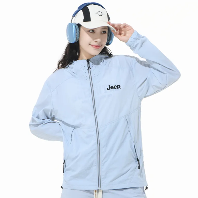 Jeep Super Light UV Protection Breathable Sun Protection Clothing Unisex-22