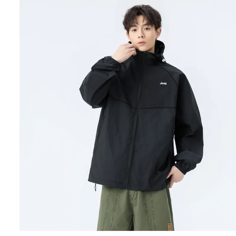 Jeep Super Light Anti Radiation Quick Dry Breathable Windproof Sun Protection Clothing Unisex-4