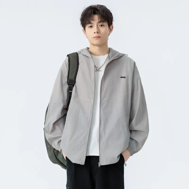 Jeep Super Light Anti Radiation Quick Dry Breathable Windproof Sun Protection Clothing Unisex-24