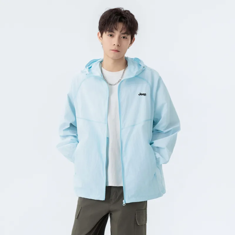 Jeep Super Light Anti Radiation Quick Dry Breathable Windproof Sun Protection Clothing Unisex-17