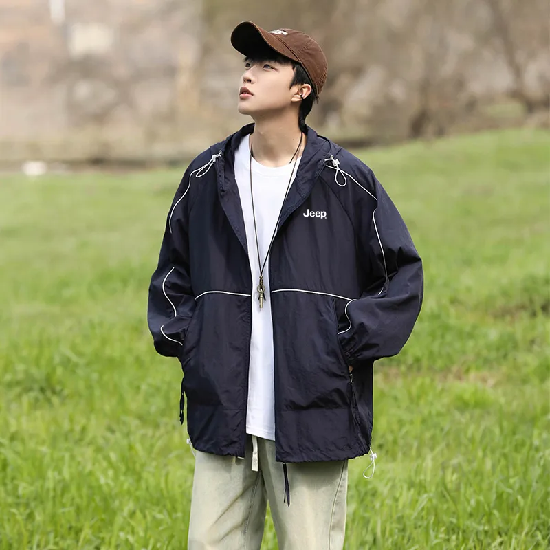 Jeep Super Light, Breathable, Quick Dry, Waterproof, Cooling, UV Protection Sun Protection Clothing Unisex-2