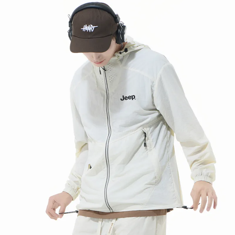 Jeep Super Light UV Protection Breathable Sun Protection Clothing Unisex-16