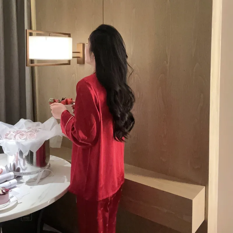 Kosrood Pajama Set Women's Banquet Date-4