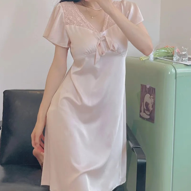 Kosrood Nightgown Women's Night Message-3