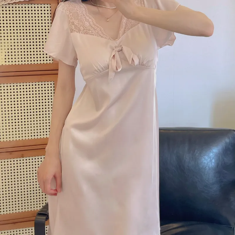 Kosrood Nightgown Women's Night Message-5