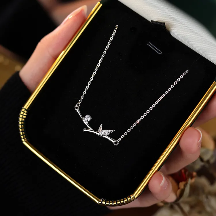 FBRUE S999 Silver Necklaces Women's-2