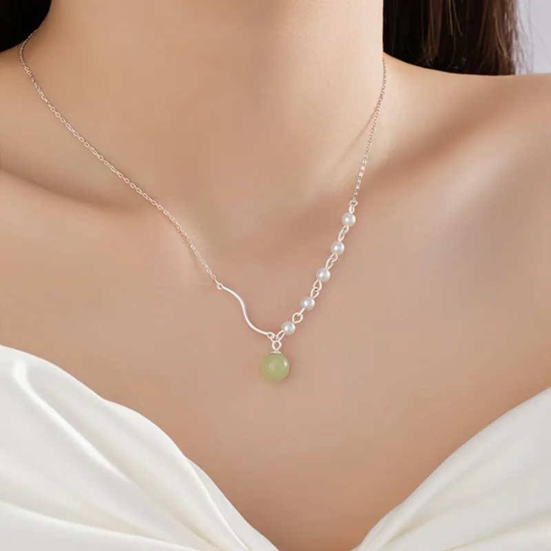 FBRUE 999 Fine Silver Necklaces Women's-5