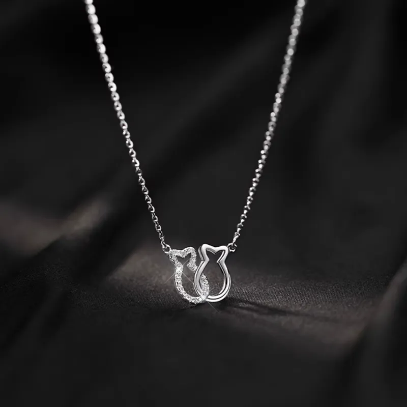 FBRUE S999 Fine Silver Sterling Silver Necklaces Women's-6