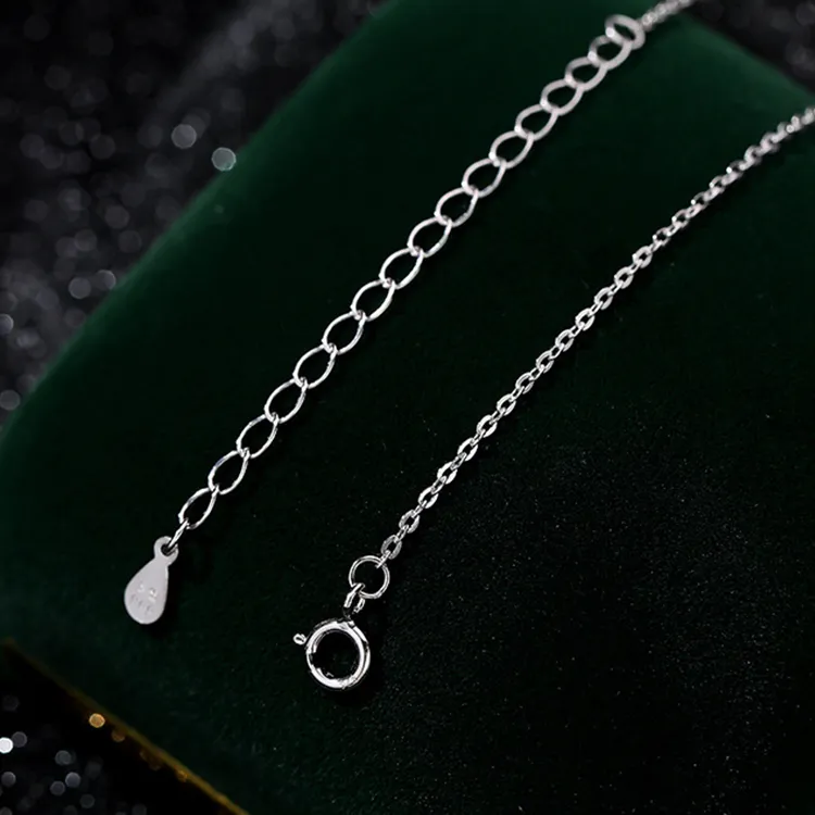 FBRUE S999 Silver Necklaces Women's-4