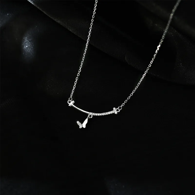 FBRUE 999 Fine Silver Necklaces Women's-2