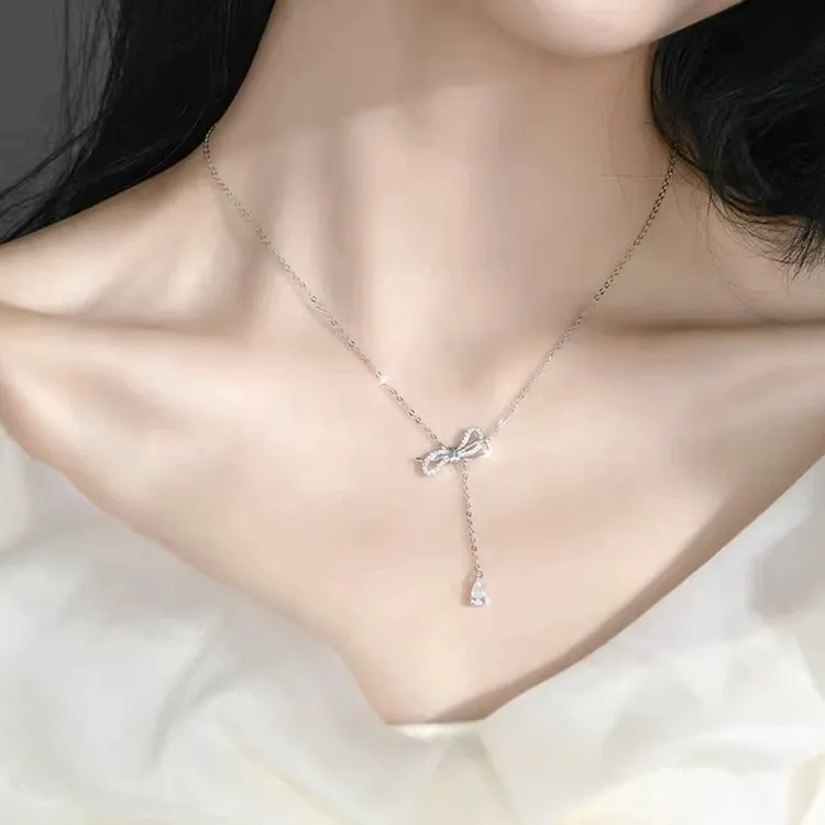 FBRUE 999 Fine Silver Necklaces Women's-1