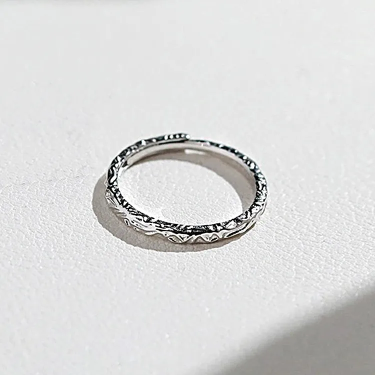 FBRUE 999 Fine Silver Rings Unisex-2