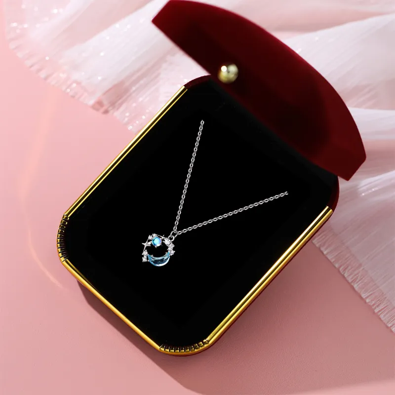 FBRUE 999 Fine Silver Necklaces Women's-1