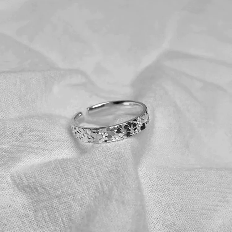 FBRUE S 999 Fine Silver Rings Unisex-4