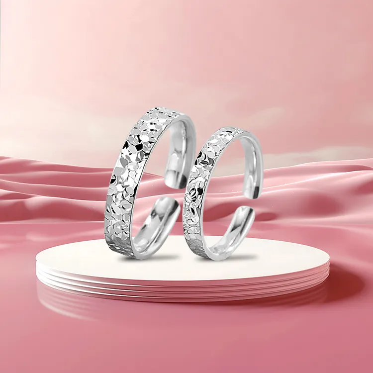 FBRUE S 999 Fine Silver Rings Unisex-14