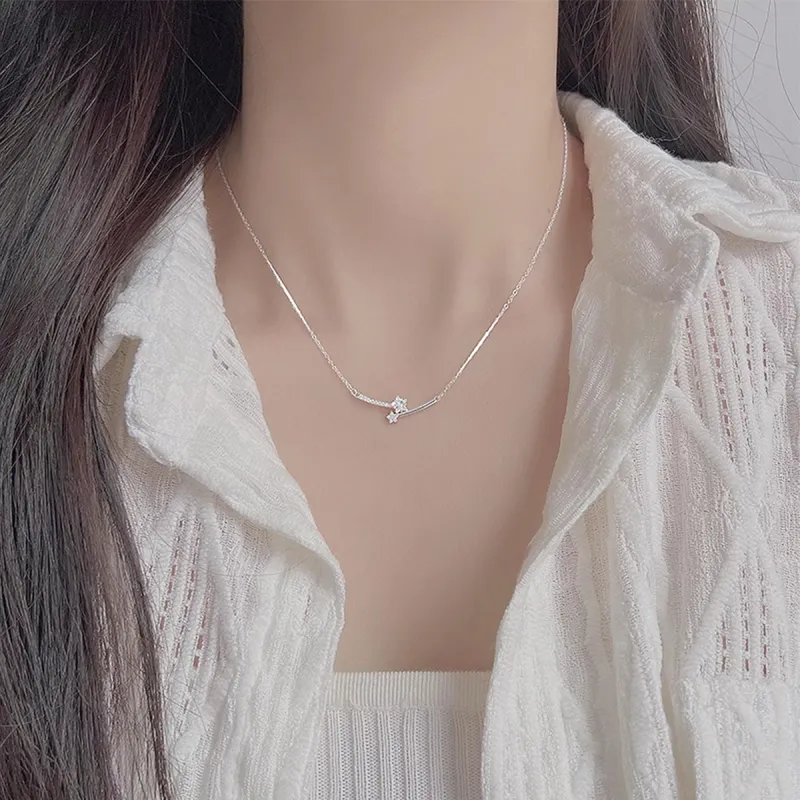FBRUE 999 Fine Silver Necklaces Women's-4