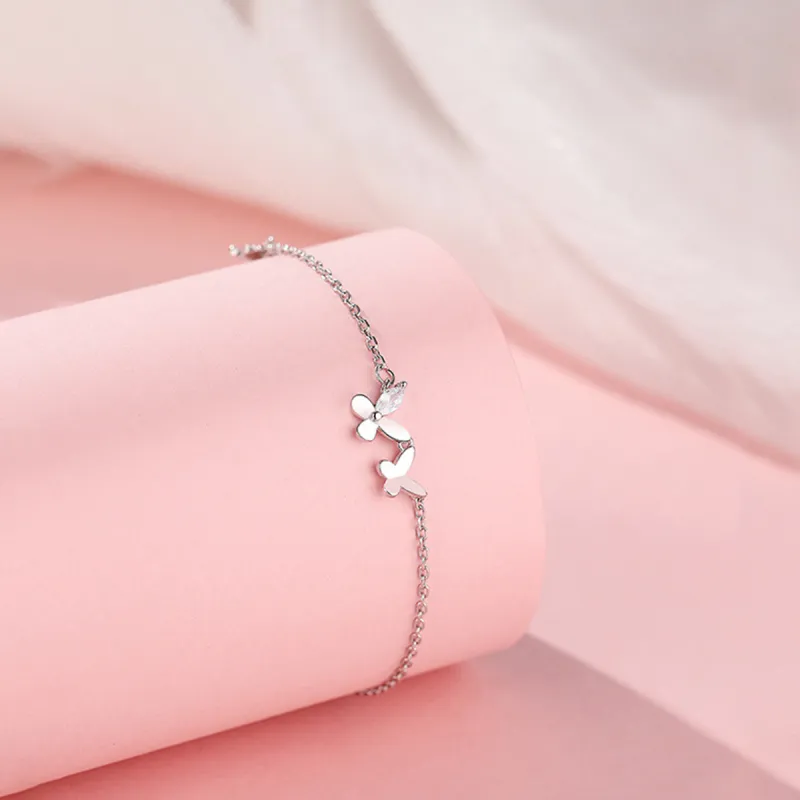 FBRUE 999 Fine Silver Bracelets Women's-5