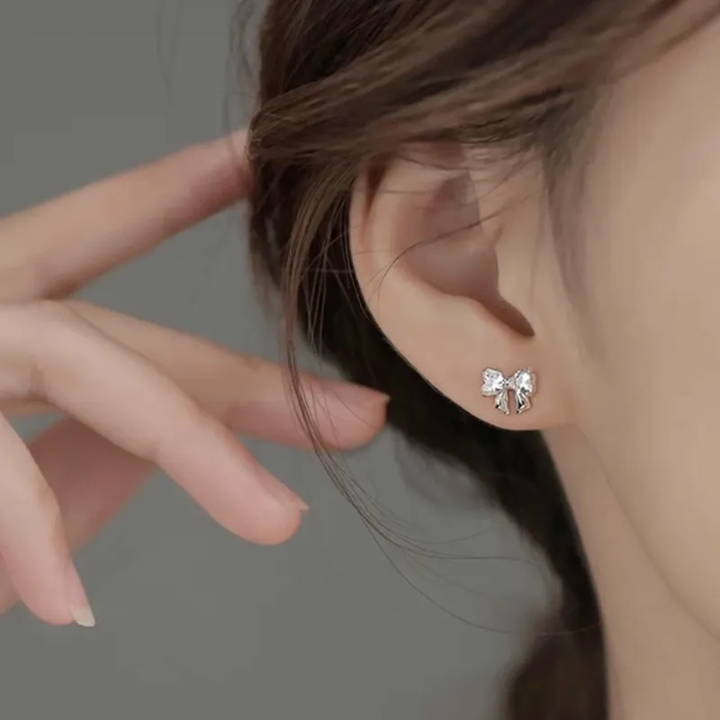 FBRUE 999 Fine Silver Stud Earrings Women's-6