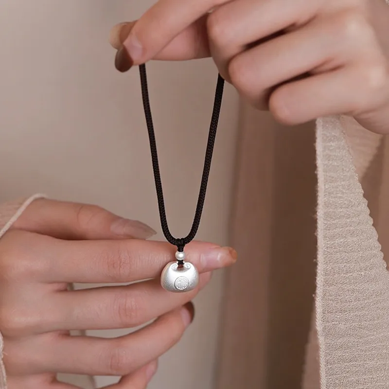 FBRUE 999 Fine Silver Necklaces Women's-5