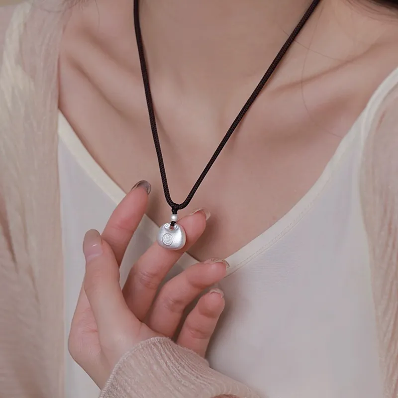 FBRUE 999 Fine Silver Necklaces Women's-2