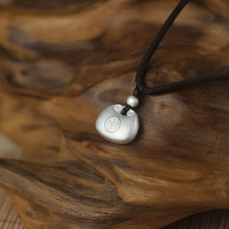 FBRUE 999 Fine Silver Necklaces Women's-1