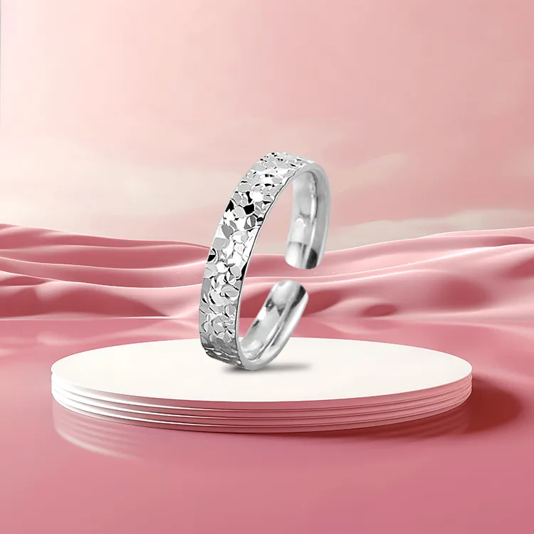FBRUE S 999 Fine Silver Rings Unisex-12