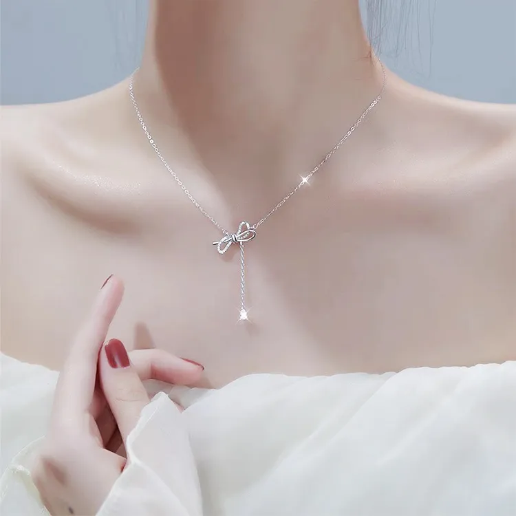 FBRUE 999 Fine Silver Necklaces Women's-3