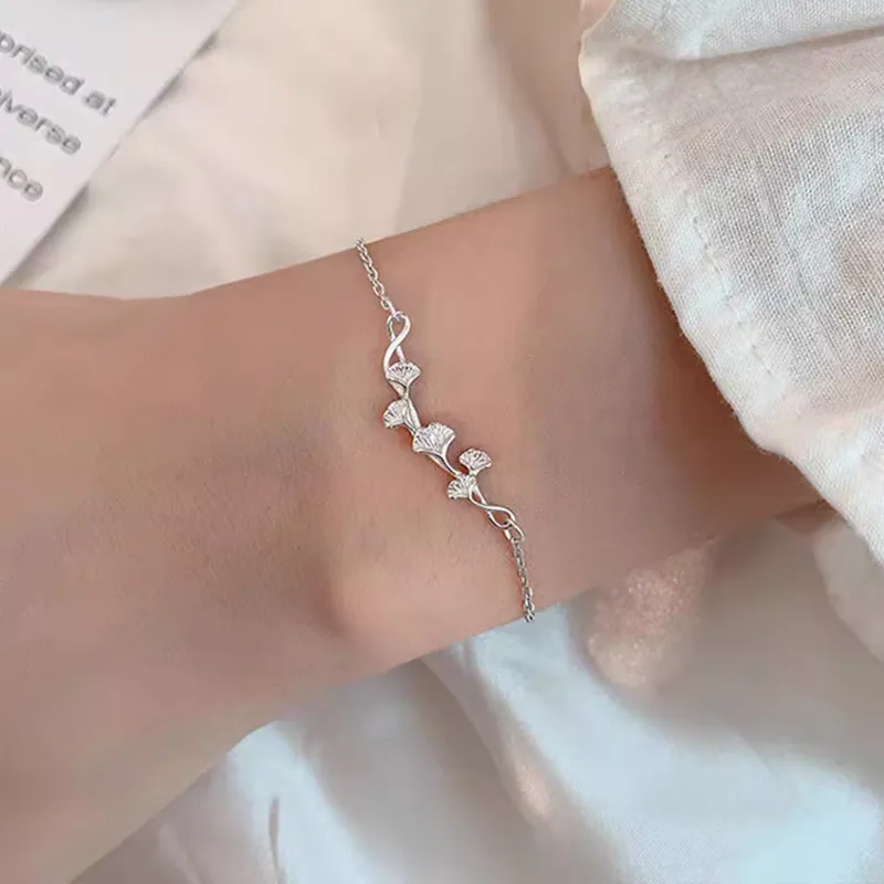 Danfu 999 Fine Silver Bracelets Women's-3