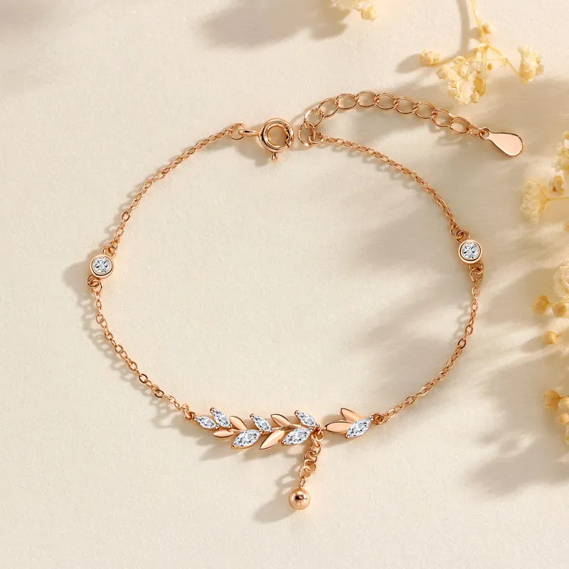 Danfu 925 Sterling Silver Bracelets Women's-3